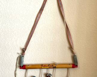 Antique baby crib mobile