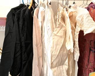 Antique and handmade clothing