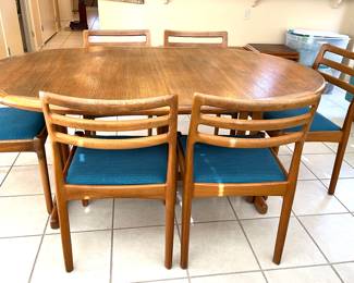 Teak dining set