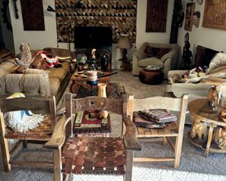 Very nice southwestern style living room furniture