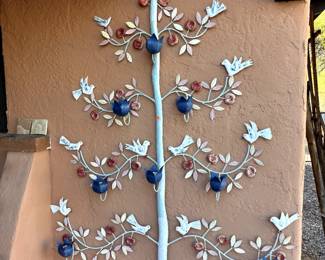 Metal tree of Life wall hanging