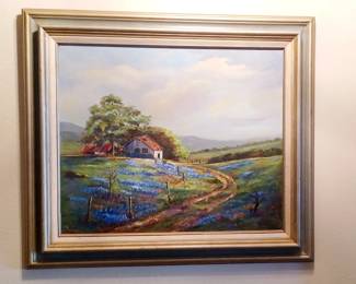 Blue Bonnet Painting