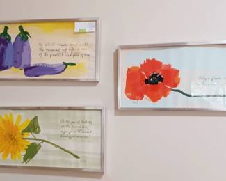 Signed Vera Bradley Art