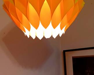 1960s Lars Schioler Butterfly Lamp. Three is Three