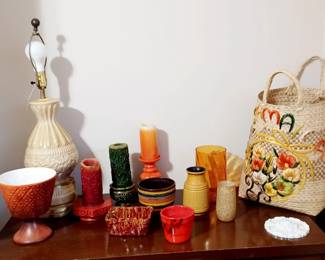 Vintage Accessories and Lamp