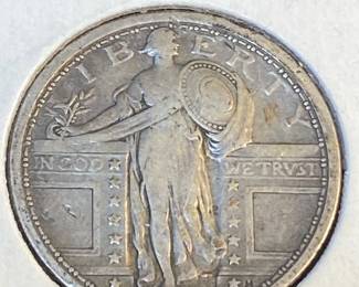 1917 US Standing Liberty Quarter