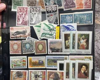 Russian Stamps Vintage