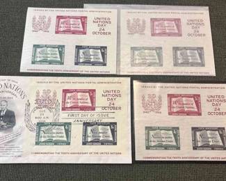 United Nationd First Day Issue 1955 