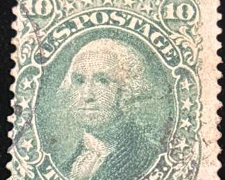 US Stamps Scott 68  10c Washington