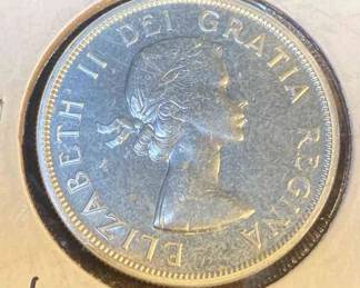 1963 P.L. Canada Silver Dollar