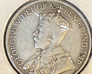 1919 Canada 50 Cent Coin