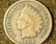 1908S Indian Head Penny