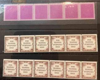 Three Line Strips With Line Down The Middle 