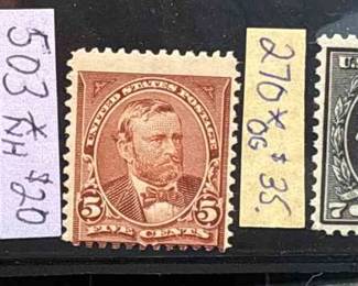 US Postage 4C, 5c 7c