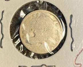 US Capped Bust Type Silver Half Dime, No Date