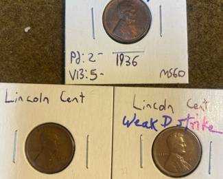1915,20s  30s Lincoln Pennies
