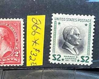 US Presidents Washington, Harding Garfield