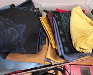 Scarfs and hankies