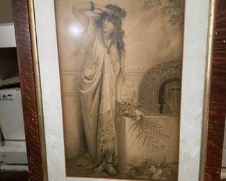 Interesting antique print