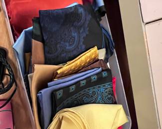 Scarfs and hanks including Pucci