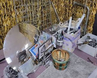 Tons of store fixtures.