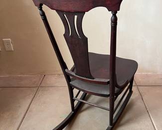 Late 1890's rocking chair
