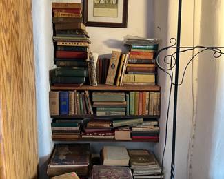 Old books prices are marked. Many dating back to late 1890's - 1920's