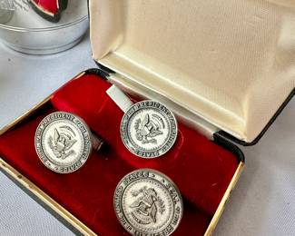 Seal of the President of the United States Tie tack & Cuff link set