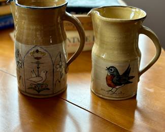 Left Handed Russell Henry pitchers and mugs