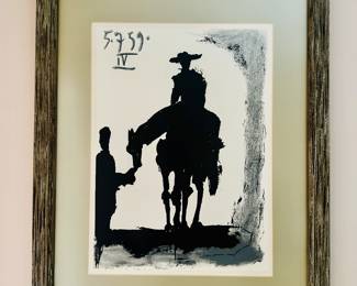 Framed Picasso Print