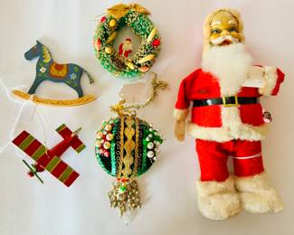 Vintage Christmas Ornaments and Decorations