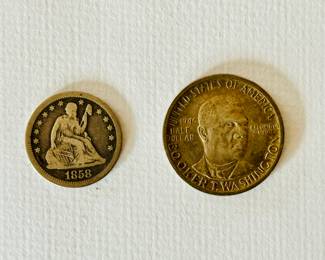 1946 Booker T. Washington commemorative half dollar (R)