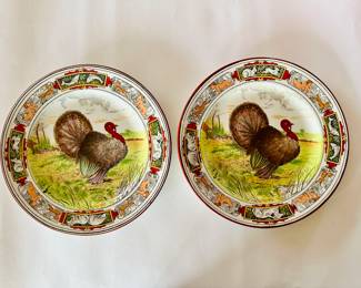 Wedgwood Etruria Turkey Dinner Plates
