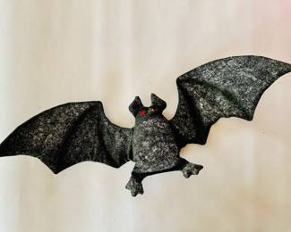 Edward Gorey bat bean bag toy