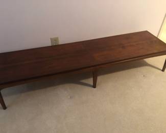 Lane MCM coffee table and end tables