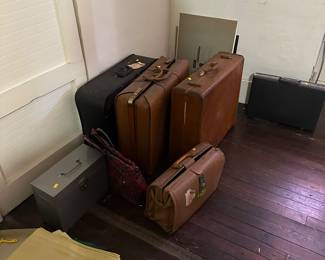 vintage suitcases