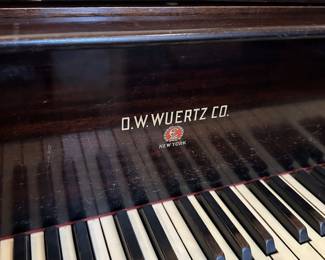 Vintage OM Wuertz baby grand piano