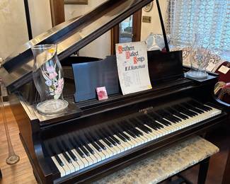 Vintage OM Wuertz baby grand piano