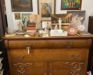 vintage sideboard
