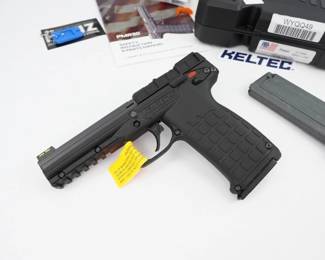 She’s quite svelte, but don’t let the sleek design fool you. The PMR30 defines handgun firepower with its 30 round .22 Magnum capacity. Although perfect for backpacking, camping and range day plinking, the PMR30 can also play a role in home defense for the recoil shy among us. Right out of the box, the PMR30 offers excellent target acquisition due to its fiber optic front & rear sights. It also features an integrated accessory rail to mount a weapon light for those dark rooms or evening situations. This pistol comes with the original box and 2 mags. This pistol is in excellent condition showing minimal signs of use.