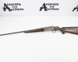 Although common, in both the literal and the literary sense, Stevens single-shot, break-action scatterguns are somewhat difficult to research and document. Thousands were manufactured under the Stevens name, but none were serialized until the Gun Control Act of 1968 required serial numbers. As a result, it’s Hard to pinpoint when one was made. Still, a sleek, simple one-shooter chambered in the mild .410 Bore is near impossible to beat as a youth gun. The 94B shown here weighs just 5.25 pounds, so it’s easy for small hunters to pack in the field. Operation is basic and intuitive, so safe handling is easier, too. With the break-action gun open, it’s immediately clear to all around that it’s in a safe condition. This shotgun is in Excellent condition showing normal signs of use and wear. 