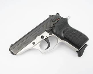 The Bersa Thunder 380 has become an icon in its caliber being the number 1 in its segment in most markets of the world thank to its compact design, precision, and absolute reliability. The Thunder 380 is a lightweight, relatively small semi-automatic pistol series chambered in the .380 ACP caliber made by Argentine firearms manufacturer Bersa, S.A. This pistol is in excellent condition showing normal signs of use and wear. 