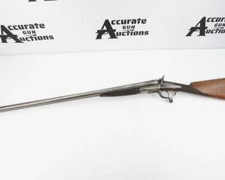 J. & W. Tolley was an English gun maker of some notoriety, mostly noted for large bore water fowlers. From about 1894 through 1903 they occupied a London address and that was when this gun was made. Tolley guns became known for their quality in 1894 with their appointment as gun makers to the King of Portugal and to the Persian Royal family. These are not casual appointments, and the quality can be seen in their guns from the London address after 1894.This Rifle is in Good condition showing normal signs of use and wear.