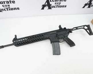 The MCX platform has long been SIG SAUER’S breeding ground for developing the best rifle system in the world through extensive testing, continued innovation and customer feedback. Now SIG SAUER Introduces the SIG SAUER MCX-SPEAR-LT Rifle, a revolutionary firearm built upon the legacy of its predecessor, the MCX Virtus. Designed with cutting-edge technology and precision engineering, this rifle sets a new standard for performance, versatility, and user experience. This MCX is chambered in 5.56 NATO and comes with one magazine, folding stock, and the factory box. The rifle is in excellent condition, showing minimal signs of use and wear.