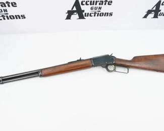 Chambered in .44 Rem Mag, the Model 1894 Classic sports a beautifully-finished American black walnut straight stock and forend. Gold trigger is a clean and crisp aesthetic of this iconic rifle. This Rifle is in good condition showing normal signs of use and wear.