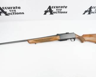 The original Browning BAR was the M1918, a fully automatic light machine gun in .30/06 that was developed during World War I for trench warfare ...This Browning BAR is a gas-operated, semi-automatic rifle produced by the Browning Arms Company in Belgium. The rifle loads from a detachable magazine. Browning introduced a redesigned BAR in 1966. This rifle is in Excellent condition showing normal signs of use and wear. 