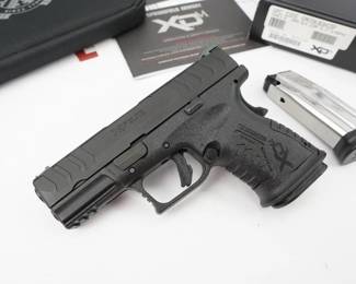 Combining potent power with cutting-edge performance, the new XD-M Elite 3.8” Compact OSP 10mm provides concealed carry users with an outstanding defensive pistol option. Compact yet powerful, the pistol packs in 11+1 rounds of the powerful 10mm. Featuring fully ambidextrous controls, the excellent META™ trigger and much more, the new XD-M Elite 3.8” Compact OSP™ 10mm harnesses fight-stopping power in an extremely capable CCW-sized package. This pistol is new in the box and comes with everything it would from the factory. 