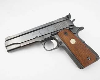BOMAR RAIL, NATIONAL MATCH BARREL AND BUSHING. This 1911 is built on an Essex Arms 1911 lower and overall is in excellent condition, showing normal signs of use and wear. The pistol is sold without a magazine. 