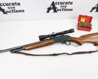 RARE MARLIN 336 Sporting Carbine in the .219 ZIPPER. The crackling speed, smashing power, Pin point accuracy of the Micro-Groove Rifling, Fast Handling and flash reloading of the Marlin 336! The .219 was designed for pest-busting and was the only rifle chambered in that time. It gives you every game-getting advantage the big game 336s are famous for, Including super strength round breach bolt and side ejection for lowest’ scope mounting. This Rifle is in excellent condition showing normal signs of use. 