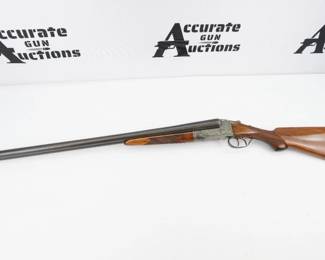 Side by Side collectors don't want to miss out on this beautiful Ithaca SxS 12 Ga shotgun. This shotgun features twin 26” barrels, a fully engraved receiver and beaded front sight. The shotgun is in very good condition, showing signs of use and wear.